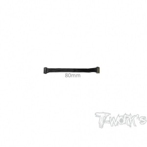 [EA-038-80]BL Motor Flat Sensor Cable 80mm ( Black )
