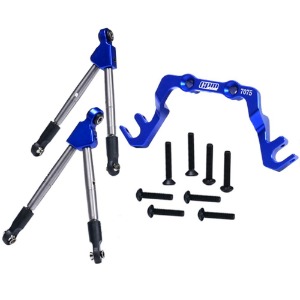 [SLA049LCGN-B] 7075 Alloy Front Tie Rods w/Stabilizer for C Hub (for Slash 4X4 LCG)