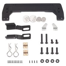[#TRX4ZSP71-BK] Scale Accessories:Engine Hood Bracket + Hood Hinge + Magnet Shell Column Kit