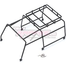 [#TRC/302718A] Metal Roof Rack Luggage for TRC Defender D90 2-Door Hard Body for Kyosho Mini-Z 4x4