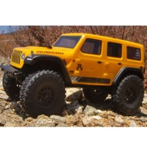 [매장입고][AXI00002T2]AXIAL 1/24 SCX24 2019 Jeep Wrangler JLU CRC Rock Crawler 4WD RTR, Yellow