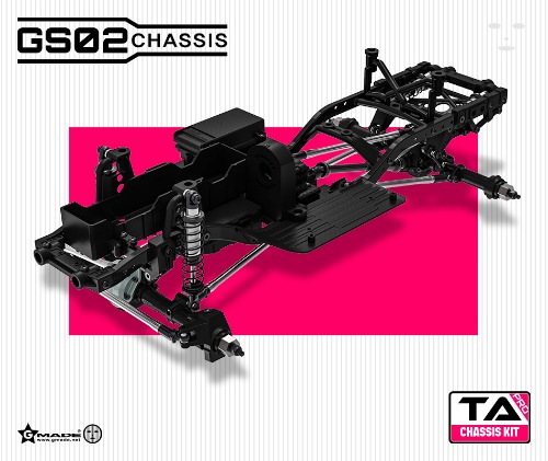 [] Gmade 1/10 GS02 TA PRO chassis kit
