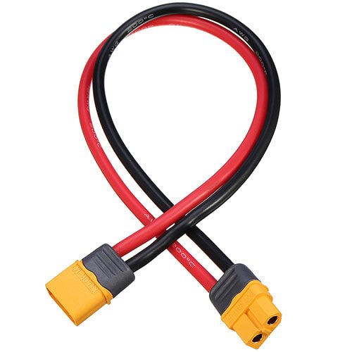 [#BM0213] Charging Lead - Amass XT60 Female to Male/14AWG Silicone Wire 20cm