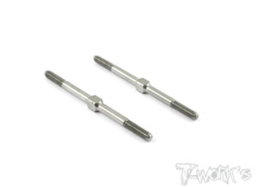 64 Titanium Turnbuckles 3mm x 48mm (#TBS-348)