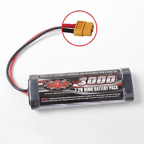 [#Z-E0090-XT60] 7.2V 3000mAh Ni-Mh Battery Pack (XT60잭/TA02/CC-01)