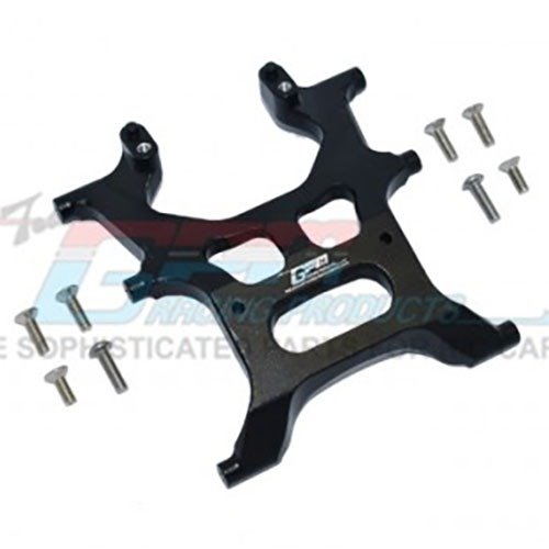 [#SCX3015RA-BK] Aluminum Rear Chassis Support Frame (for SCX10 III)