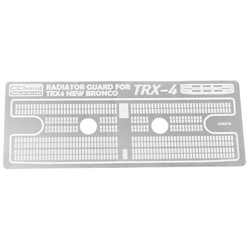 [#VVV-C1162] Grille Radiator Insert for Traxxas TRX-4 2021 Ford Bronco