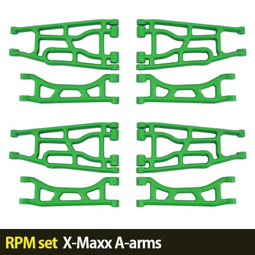 [RPM set 5% 할인] X-Maxx A-arms (Green)