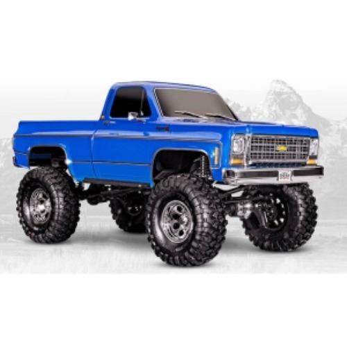 [CB92056-4 Blue] 1/10 TRX-4 Scale and Trail Crawler with 1979 Chevrolet K10 Truck Body