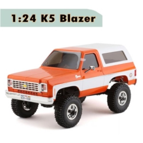 [][FMS12403RTROR]FMS 1:24 Chevrolet K5 Blazer RTR - Orange ** 고속저속 변경가능한 소형라클차량