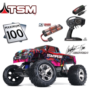 Courtney Force Edition Stampede 2wd Monster Truck RTR W/ Battery and Charger
