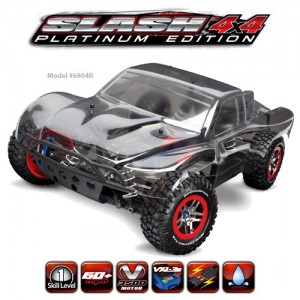 슬래시 플래티넘 에디션 Slash 4X4 Platinum Edition - Low CG Chassis (조종기셋트 배터리충전기 별매)