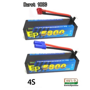[매장입고]EP파워 4S1P 14.8V 5800mah 100C~180C (Deans , EC5 Connector)