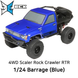 바라지 ECX 1/24 Barrage Scaler 4WD RTR - Blue
