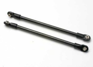 [매장입고][AX5319] Push rod (steel) (assembled with rod ends) (2) (black) (use with #5359 progressive 3 rockers)