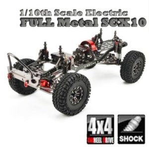 1/10th Scale Electric 4WD FULL metal SCX10