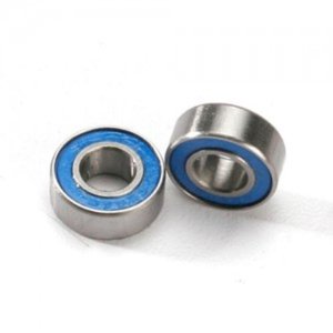 AX5180 Ball bearings blue rubber sealed (6x13x5mm) (2)