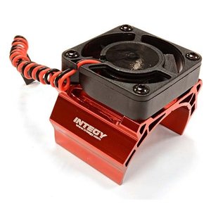 High Speed Cooling Fan+Heatsink Mount for 42mm O.D. Motor (Red)