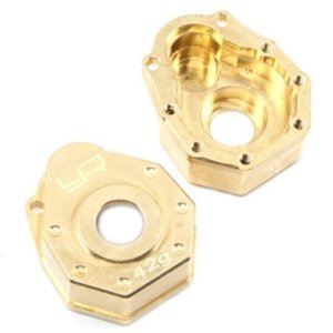 [#TRX4-019] Brass Front or Rear Portal Cover 42g 2 pcs for Traxxas TRX-4