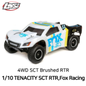 [LOS03024T2]테나시티 숏코스 1/10 Tenacity Fox Racing Brushed 4WD SCT