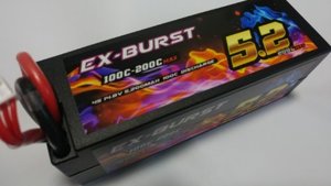 EX-BURST 4셀 6500mah 110C