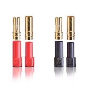 XT150 - GOLD PLATED (2pcs Black and 2pcs Red)