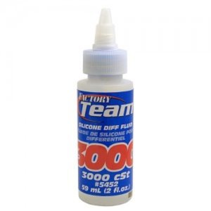 [AA5452]FT Silicone Diff Fluid 3000cst for gear diffs / 2oz •New flip-top cap