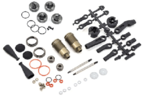 S35-3 series L-BBS Front Shock Set with Emulsion Shock Cap