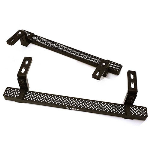 Alloy Machined Side Step Plate Set for Traxxas TRX-4 Defender &amp; Sport