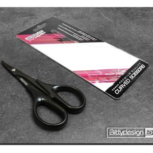 BITTY DESIGN - &quot;CURVED&quot; Polycarbonate Premium Scissors (커브드)