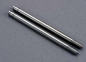 AX2765 Shock shafts steel chrome finish (x-long) (2)