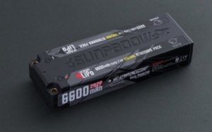 SUNPADOW Lipo 6600mah-7.4V-120C/60C (#SPD6600)