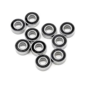ProTek RC 5x12x4mm Rubber Sealed &quot;Speed&quot; Bearing (10)