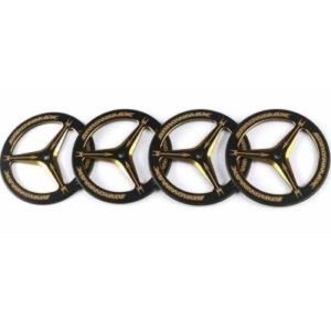 [AM-171007]Alu Set-Up Wheel For Rubber Tires Black Golden (4)