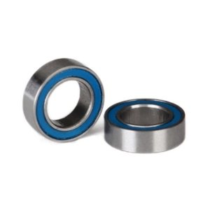 AX5105 Ball bearings, blue rubber sealed (6x10x3mm) (2)