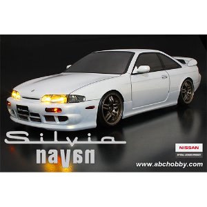 1/10 Nissan S14 Silvia Navan Clear Body Set For 1/10 RC Touring Drift