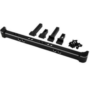 (TRX-4 옵션파트) Aluminum Rear Bumper Set Style B -Black for (TRX-4)