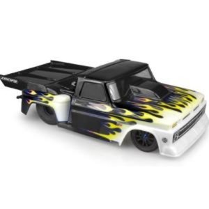 JConcepts 1966 Chevy C10 Step-Side Street Eliminator Drag Racing Body (Clear)