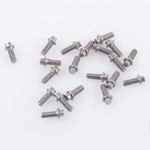 [#Z-S1124] [20개입] Miniature Scale Hex Bolts (M1.6 x 4mm) (Silver) (스케일 볼트)