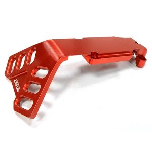 [#C25901RED] Billet Machined Rear Skid Plate for Traxxas 1/10 Scale Summit 4WD (Red)