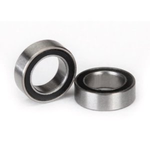 [AX5114A]Ball bearings, black rubber sealed (5x8x2.5mm) (2)