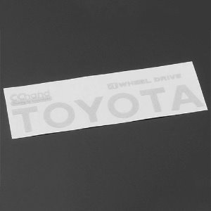 [#VVV-C0290] Metal Rear Emblem for TF2 Mojave Body (White)