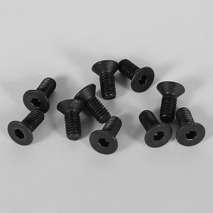 [10개] Steel Flat Head Socket Cap Screws M2.5 x 6mm