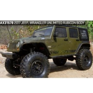AX31578 2017 Jeep Wrangler Rubicon Hardtop Clear Body (루비콘 미도색 바디)