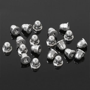 [#Z-S1722] [20개입] M3 Flanged Acorn Nuts (Silver)