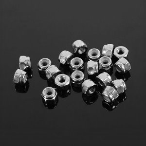 [#Z-S0005] Nylock Nuts M2.5 (Silver)