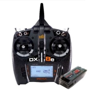 Spektrum DX8e Transmitter System w/ AR410 Receiver [비행기,드론용 조종기]