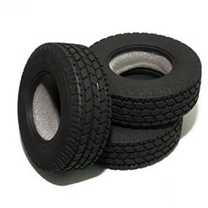 [#Z-T0072] [2개] Roady Super Wide 1.7&quot; Commercial 1/14 Semi Truck Tires (크기 85 x 31mm)