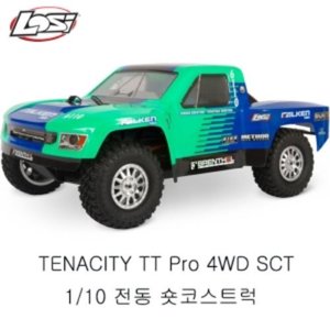 [매장입고][LOS03019T2l]LOSI 1/10 Tenacity TT Pro, Falken, SMART ESC: 1/10 4WD RTR