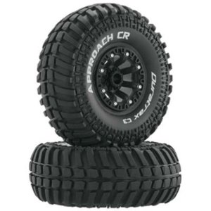 Duratrax Approach CR C3 Mounted 2.2&quot; Crawler Black (2)